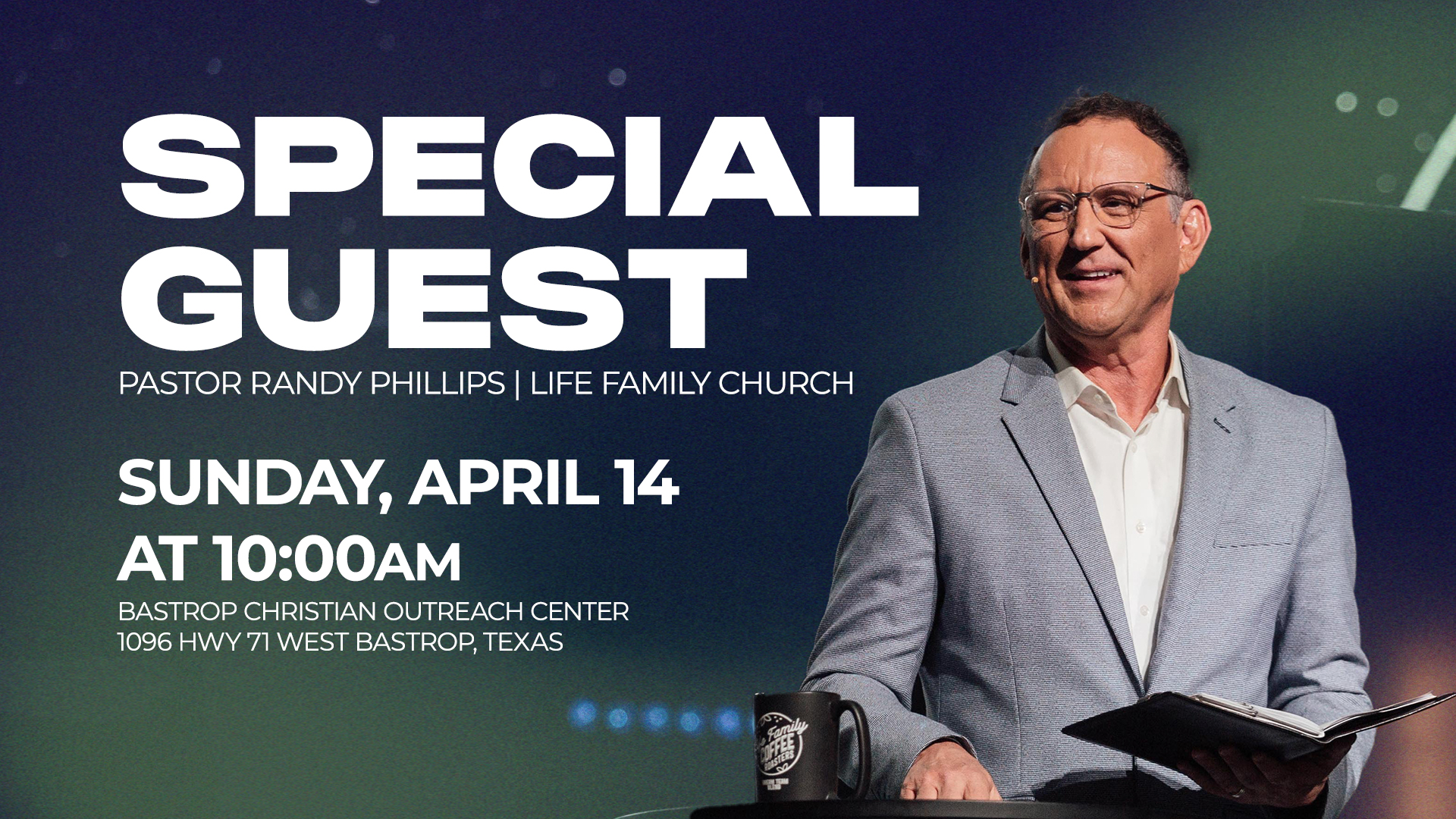 Special Guest – Pastor Randy Phillips